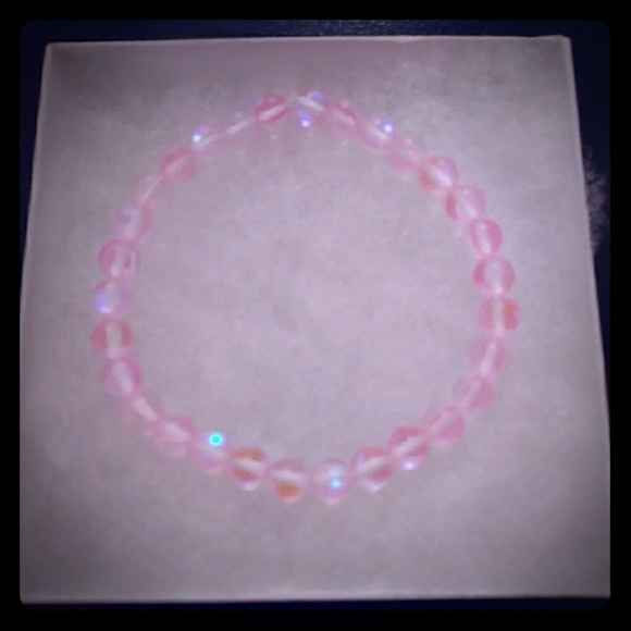 Jewelry - Pretty Pink Moonstone Bracelet